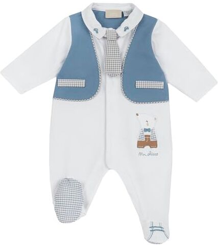 Chicco , Tutina Neonato, con Comoda Apertura con Bottoncini, in Morbido Cotone, Lavabile in Lavatrice, Abbigliamento Neonato 0-24 Mesi, Designed in Italy