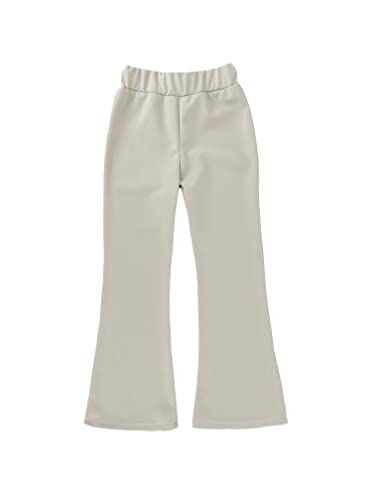 JOPHY & CO. Pantalone Bambina Zampa Larga (cod. 8676) (12 Anni, Beige Svasato)