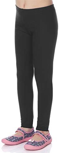 Merry Style Leggings Lunghi Bambina e Ragazza MS10-130 (Grafite, 110 cm)