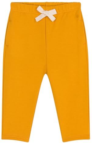 Petit Bateau , Pantaloni Unisex Bimbi 0-24, Giallo Boudor, 12 mesi