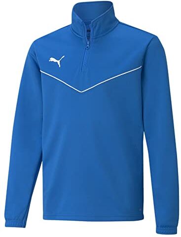 Puma Teamrise Felpa da Ragazzo con Cerniera a 1/4