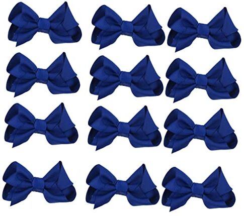 ERINGOGO Nastro Di Grosgrain 12 Pezzi Archi Boutique Clip Piccoli Archi Barrette Archi Regalo Ragazze Barrette Archi Per Ragazze Barrette Di Arco Adorabili La Neonata Si