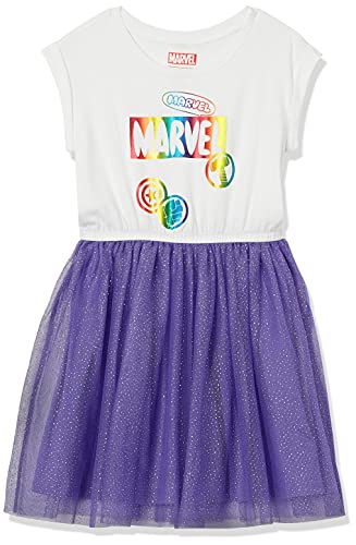 Amazon Essentials Disney   Marvel   Star Wars   Frozen   Princess Abiti tutù a maniche corte in maglia (precedentemente Spotted Zebra) Bambine e ragazze, Marvel, 3 anni