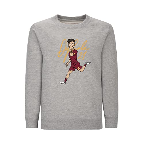 AS Roma Girocollo Grigio Dybala Kids 6y, Unisex-Bambini, 6 Anni