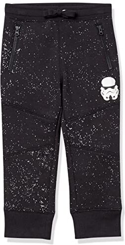 Amazon Essentials Disney   Marvel   Star Wars Pantaloni da Jogging Felpati con Tasca con Cerniera (in precedenza Spotted Zebra) Bambini e Ragazzi, Star Wars Space, 11-12 Anni