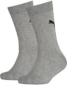 Puma Classic, Calzini Unisex Bambini e ragazzi, Grigio, 23-26