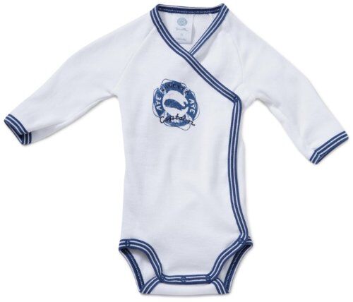 Sanetta Body a maniche lunghe, bambino, Bianco (Weiß (10)), 62