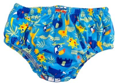 Ellepi costume neonato mare piscina contenitivo (Turchese, 9-18 mesi)