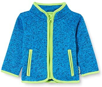 Playshoes Giacca in pile, Piano da esterno Unisex Bambini e ragazzi, pile lavorato a maglia blu, 152