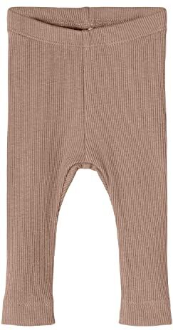 NAME IT Nbnkab Legging Noos, Leggings Unisex Bambini e ragazzi, Marrone (Roebuck/AOP:Aop), 56