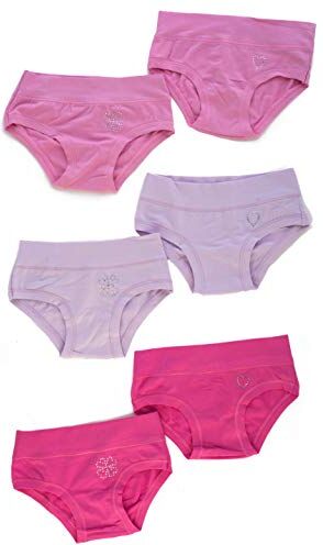 EMY Mutande Bambina Anni Mutandine Bimba Slip Cotone Ragazza Regalo Culotte Regali Intimo Compleanno Femmina Abbigliamento Bambine Mutandina 4 Anni Strass