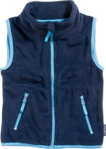 Playshoes Gilet in pile, Piano da esterno Unisex Bambini e ragazzi, marino, 116