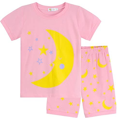 CM-Kid Baby Pigiama 2 Pezzi Manica Lunga Autunno Inverno Ragazze 'Cotone T-Shirt Set (2-7 Anni)