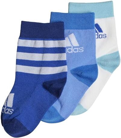 Adidas IA3940 LK SOCKS 3PP Calzini Unisex Bambino team royal blue/blue fusion/white Taglia KXXL