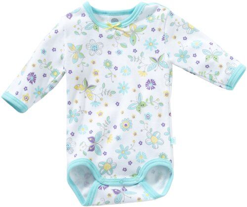 Sanetta Body a maniche lunghe, bambina, Multicolore (Mehrfarbig (10)), 74