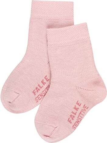 Falke Sensitive Calzini Unisex Bimbi Cotone Blu Rosa Altri Colori Calze Con Bordino Morbido Senza Elastico Tinta Unita Da Indossare Tutto L'Anno 1 Paio