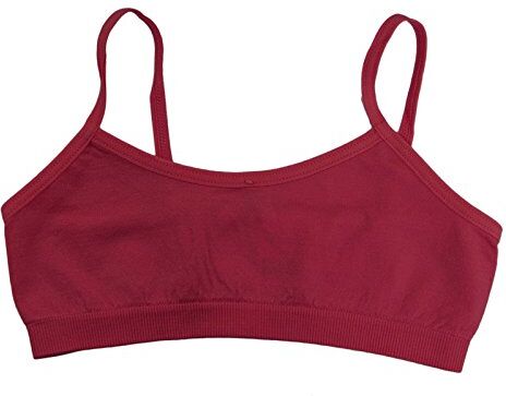 Toocool Reggiseno Top Bimba Bambina Brassiere Microfibra Basic Intimo LO-TB0003 [12/14,Bordeaux]