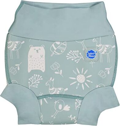 Splash About Happy Nappy Pannolino da Nuoto Riutilizzabile And Toddler Swim, Sunny Bear, 2-3 Anni Unisex Baby