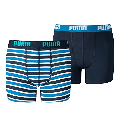 Puma Boxer, Biancheria intima Unisex Bambini e ragazzi, Blu, 170-176