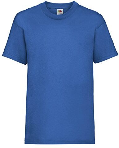 Fruit of the Loom T-shirt a maniche corte bambino (confezione da 2) (5-6 anni) (Blu Reale), blu royal