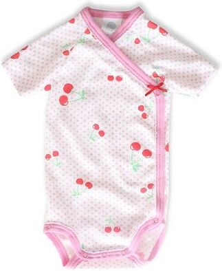 Sanetta Body a maniche corte, bambina, Rosa (Rosa (10)), 62