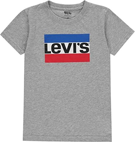 Levis Lvb Sportswear Logo Tee, T-shirt Bambini e ragazzi, Grigio (Grey Heather), 3 anni