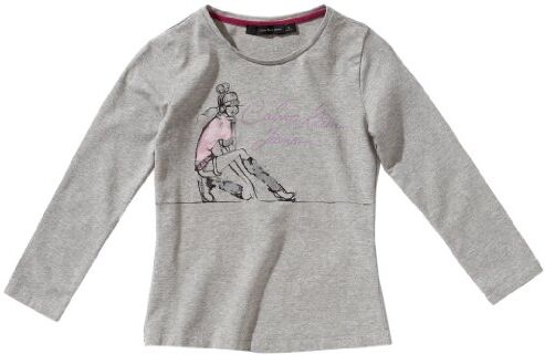 Calvin Baby  Maglietta a maniche lunghe, bambina, Grigio (Grau (M92)), 104 (4)