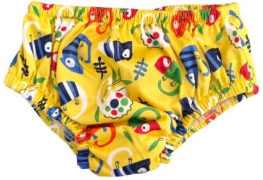 Ellepi costume neonato mare piscina contenitivo (Giallo1, 9-18 mesi)