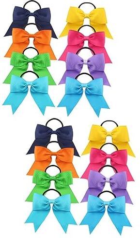 Ipetboom Elastici Viola 16 Pz Tiara Cerchietto Per Elastici Per Verdi Elastico Per Elastici Per Per Bambini Fasce Per a Spirale Nessun Contatto Bambino Nastro Elastici Scrunchies