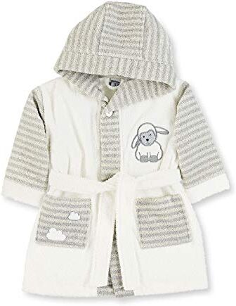 Sterntaler Accappatoio con Cappuccio Stanley La Pecorella, età: 2-4 Anni, Taglia: 104, Beige (Écru)