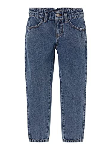 NAME IT Nkfbella Hw Mom An Jeans 1092-Do Noos, Jeans Bambine e ragazze, Blu (Medium Blue Denim), 152