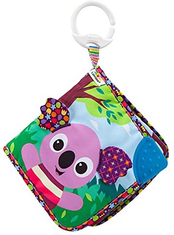 LAMAZE Walla Walla the Koala Storytime, Clip on Pram and Pushchair Newborn Baby Toy, Clip and Go Toy, Sensory Toy for Babies with Colours and Sounds, Development Toy for Boys and Girls Aged 0 Months +