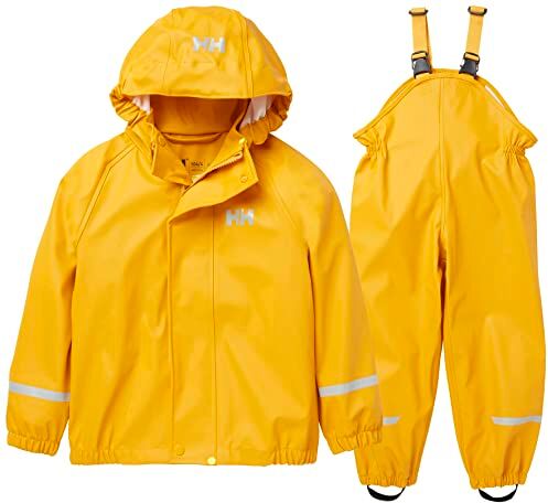 Helly Hansen Bambini Unisex Tuta Impermeabile Bergen 2.0, 2, Giallo essenziale