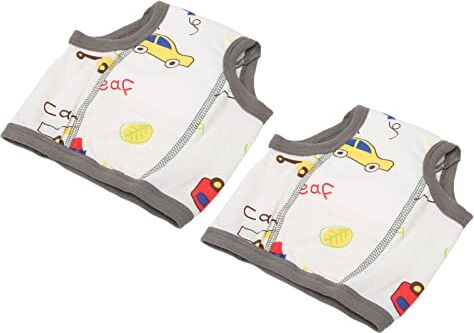 Cerlingwee Pantaloni da allenamento in cotone per bambini, biancheria intima da allenamento per bambini traspirante e assorbente ad alta densità per l'uso quotidiano per neonati(Macchina grigia, 3T)