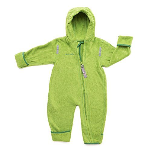 Hoppediz ® Tuta in pile per neonati e bambini, verde 68-74