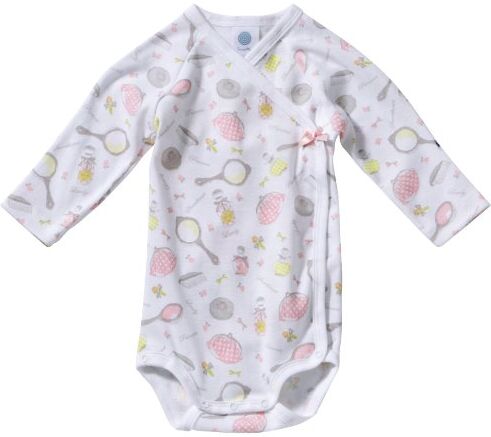 Sanetta Body a maniche corte, bambina, Rosa (Rosa (10)), 56