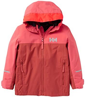 Helly Hansen Kids Unisex K Shelter Jacket 2.0, Poppy Red, 4