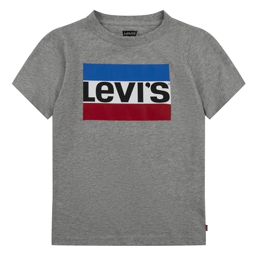 Levis Lvb Sportswear Logo Tee, T-shirt Bambini e ragazzi, Grigio (Grey Heather), 10 anni