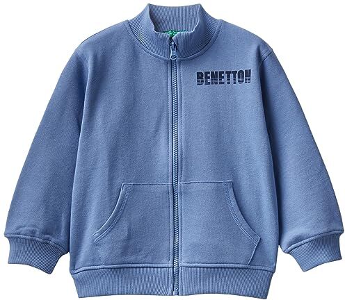 United Colors Of Benetton Giacca M/L 3j70g5022, Maglia di Tuta Bambini e ragazzi, Carta Da Zucchero 05N, 90