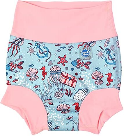 Splash About Happy Nappy Pannolino da Nuoto Riutilizzabile, Hidden Treasure, 3-6 Mesi