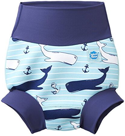 Splash About Happy Nappy Pannolino da Nuoto Riutilizzabile, Vintage Moby, 6-12 Mesi