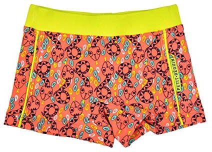 Petit Béguin Exotic Summer Boxer da bagno per bambino, taglia 9 mesi, 74 cm, colore: Arancione