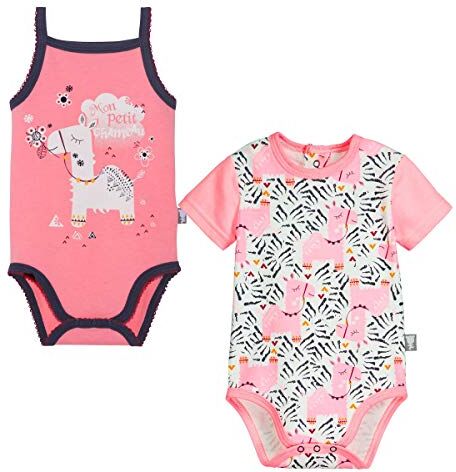 Petit Béguin Set di 2 body Bambino Ragazza Selma – Taglia – 24 mesi (92 cm)