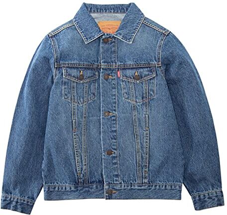 Levis Lvb Trucker Jacket Bambini e Ragazzi, Blu (Bristol), 8 anni