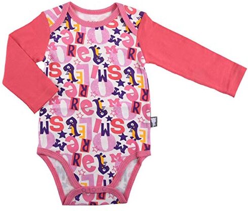 Petit Béguin Body Bambino Ragazza Maniche Lunghe More Smile – Taglia – 24 mesi (92 cm)