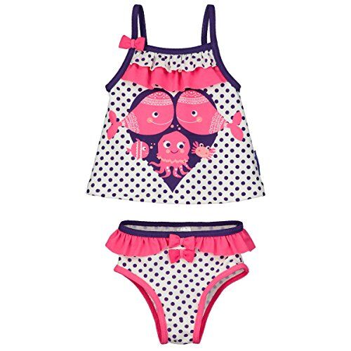 Petit Béguin Costume da bagno 2 pezzi Top + Slip Bambino Ragazza Pince-Moi – dimensioni – 36 mesi (98 cm)