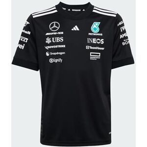 Adidas Unisex Bambini Mercedes AMG Petronas Formula One Team Driver Jersey Black Youth, Black/White, 13-14 Years Adidas Unisex Bambini Mercedes AMG Petronas Formula One Team Driver Jersey Black Youth, Black/White, 13-14 Years