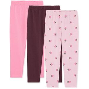 Bear Confezione da 3 Leggings morbidi per neonati e bambini, Leggings unisex da 0 a 3 anni, Rosa assortito, 12-18 mesi Bear Confezione da 3 Leggings morbidi per neonati e bambini, Leggings unisex da 0 a 3 anni, Rosa assortito, 12-18 mesi