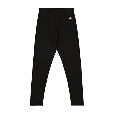 Champion Legacy Graphic Shop G () -TCV Cotton Lycra Leggings, Nero, 9-10 Anni Bambina Champion Legacy Graphic Shop G () -TCV Cotton Lycra Leggings, Nero, 9-10 Anni Bambina