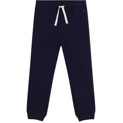 Petit Bateau Pantaloni da Jogging per Bambini in Cotone Tinta Unita, per Fumare., 5 Anni Petit Bateau Pantaloni da Jogging per Bambini in Cotone Tinta Unita, per Fumare., 5 Anni